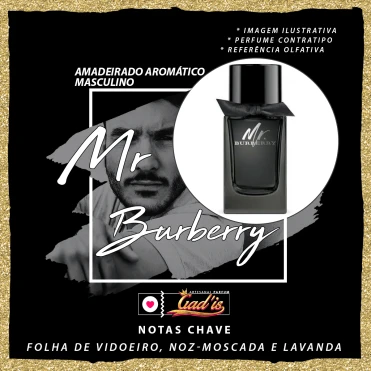 Perfume Similar Gad'is 102 Inspirado em Mr. Burberry Contratipo